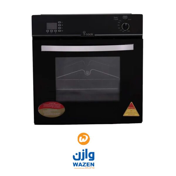 ⁦فرن بلت ان اي كوك 60 *60 سم اسود غاز ديجيتال بشواية BO6060G-119-DSF⁩ - الصورة ⁦7⁩