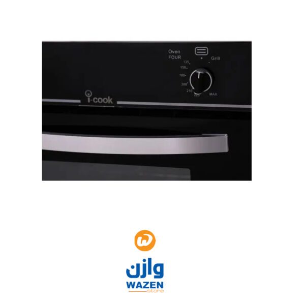 ⁦فرن بلت ان اي كوك 60 *60 سم اسود غاز ديجيتال بشواية BO6060G-119-DSF⁩ - الصورة ⁦4⁩