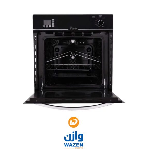 ⁦فرن بلت ان اي كوك 60 *60 سم اسود غاز ديجيتال بشواية BO6060G-119-DSF⁩ - الصورة ⁦2⁩