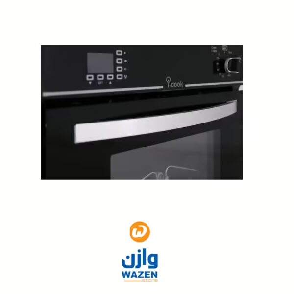 ICook Built-in Gas Oven 60 Cm Digital Grill Black BO6060G-119-DSF - Image 9