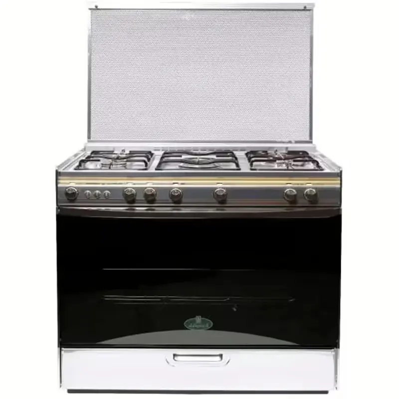 Kiriazi Gas Cooker 5 Burners Stainless Steel G8900S