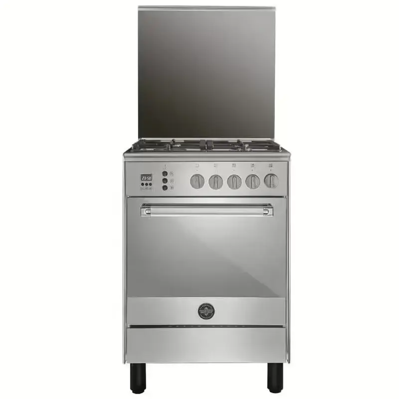 La Germania Gas Cooker 4 Burners Stainless Steel D80GRB1X4AWW