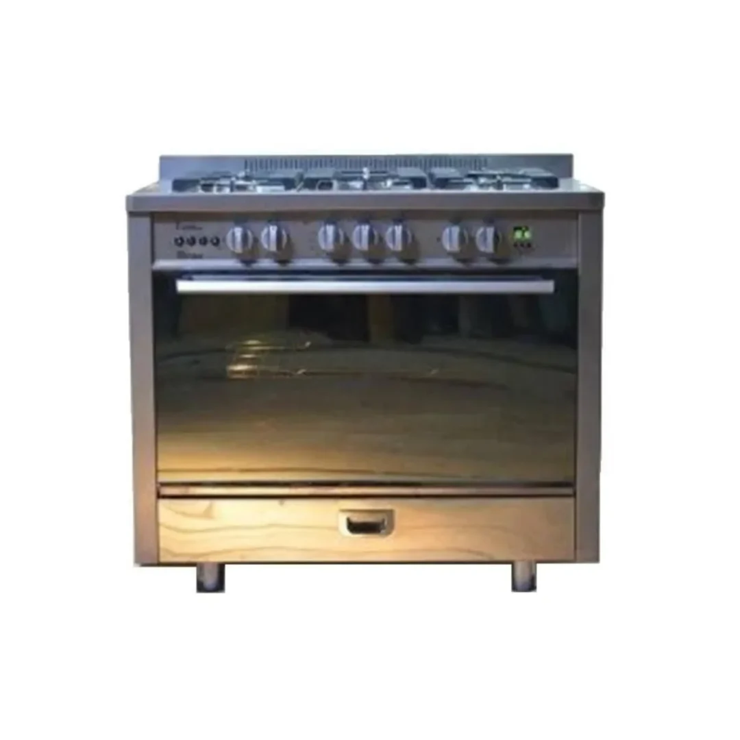 Unionaire ICook Pro Cooker 5 Burners Gas Digital  Stainless Steel C6090SS-2SC-511-IDSP