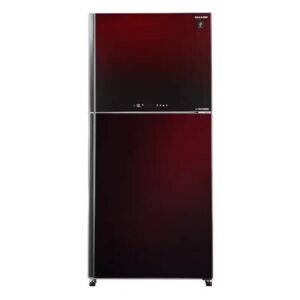 Sharp No Frost Digital Refrigerator 450L Red Inverter SJ-GV58G-RD