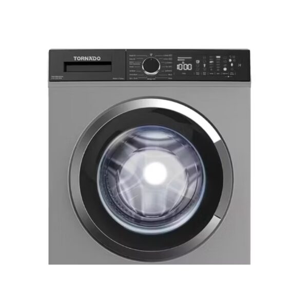 Tornado Washing Machine 8 Kg Fully Automatic Silver TWV-FN812SLOA