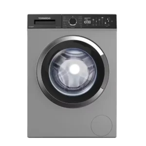 Tornado Washing Machine 8 Kg Front Loading Silver TWV-FN812SLOA