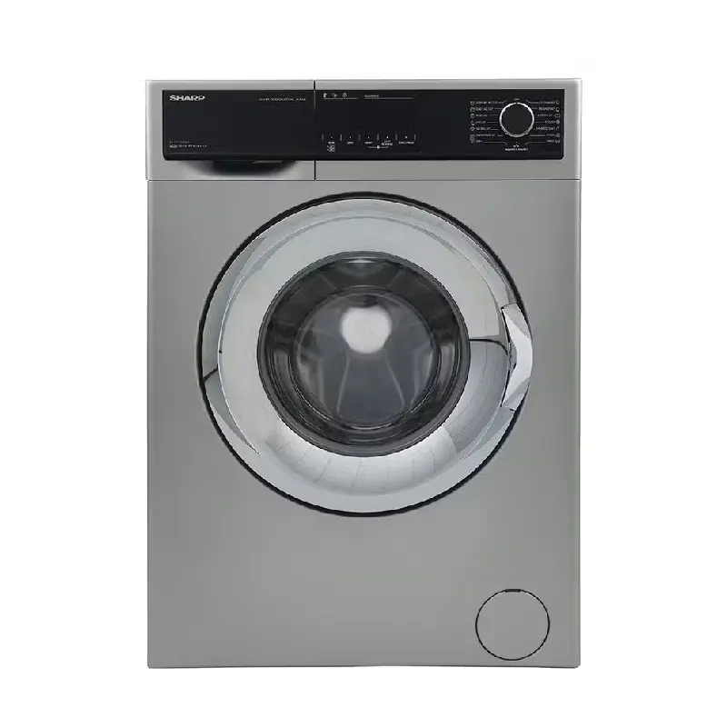 Sharp Front Loading Washing Machine 7 Kg Silver ES-FP710CXE-S