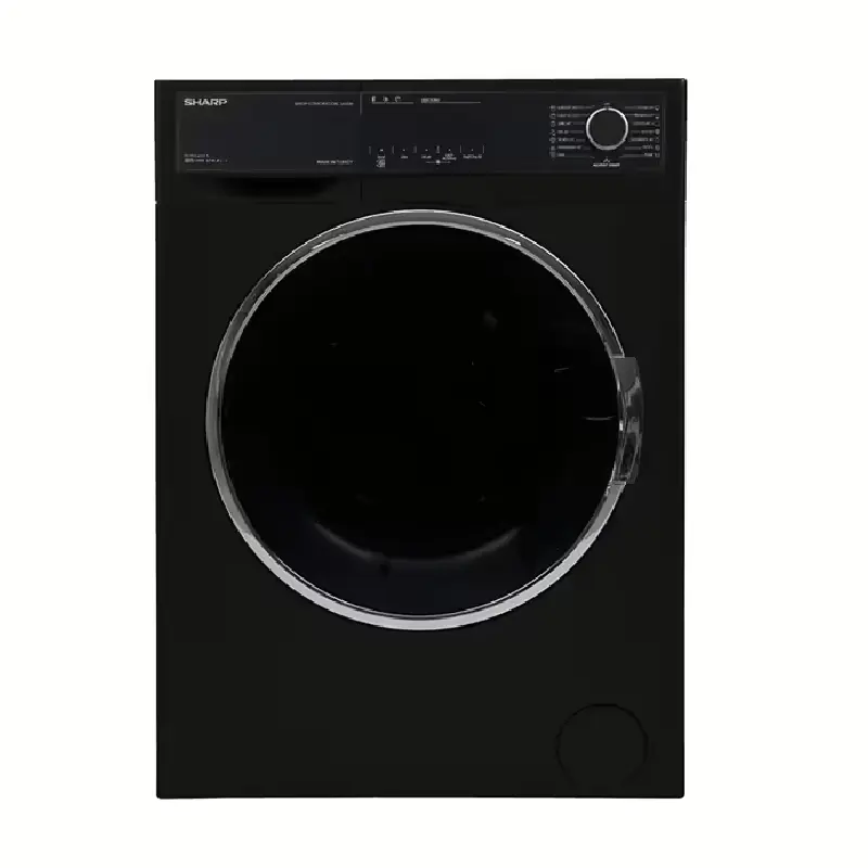 Sharp Front Loading Washing Machine 9 Kg Black ES-FP914CXE-B