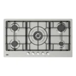 Beko Built-In Hob 5 Gas Burners Stainless Steel HIMW95226SXEL