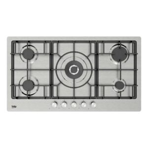 Beko Built In Hob 5 Gas Burners Stainless Steel HIMW95226SXEL