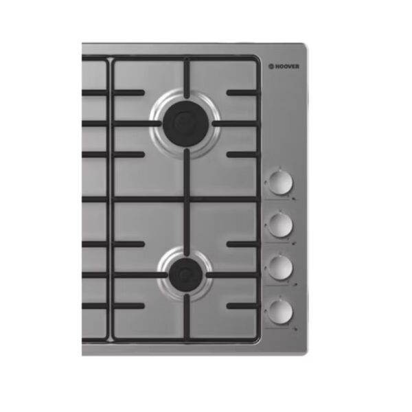 Hoover Built In 4 Burners Gas Hob Stainless Steel HHW6LCX