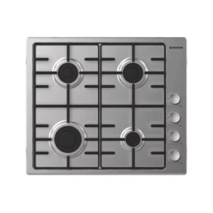 Hoover Built In Hob 4 Burners Gas Stainless Steel HHW6LCX