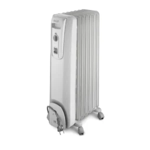 Delonghi Oil Heater 7 Fins 1500 Watt White KH770715