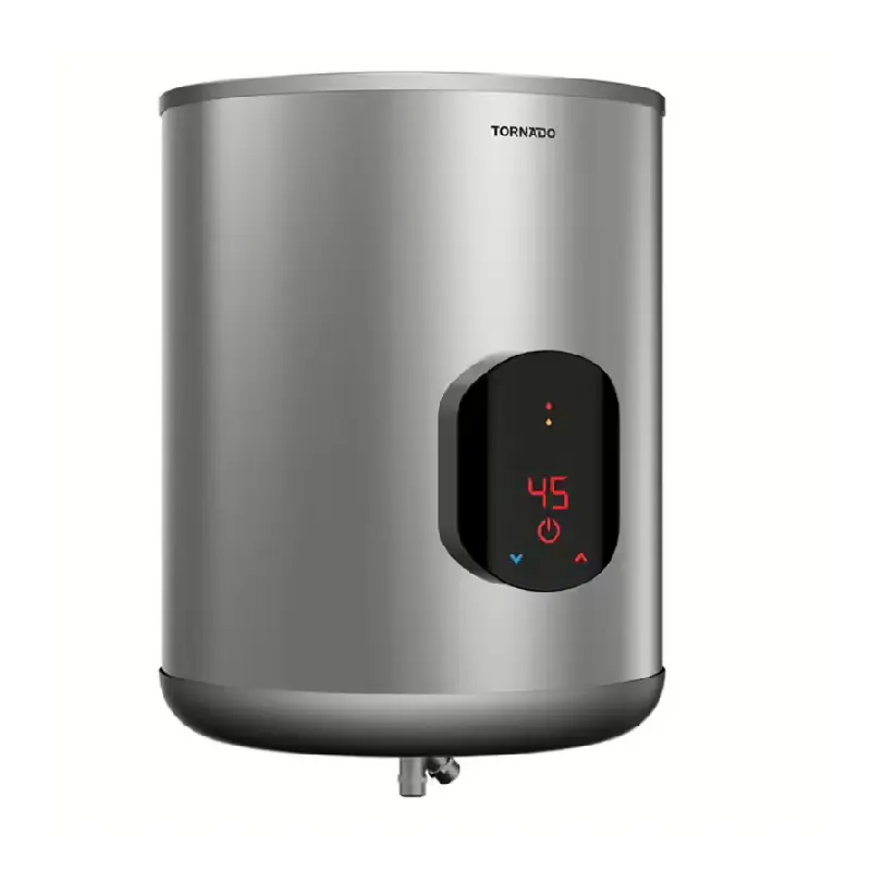 Tornado Electric Water Heater Digital 45 Liter Silver EWH-S45CSE-S