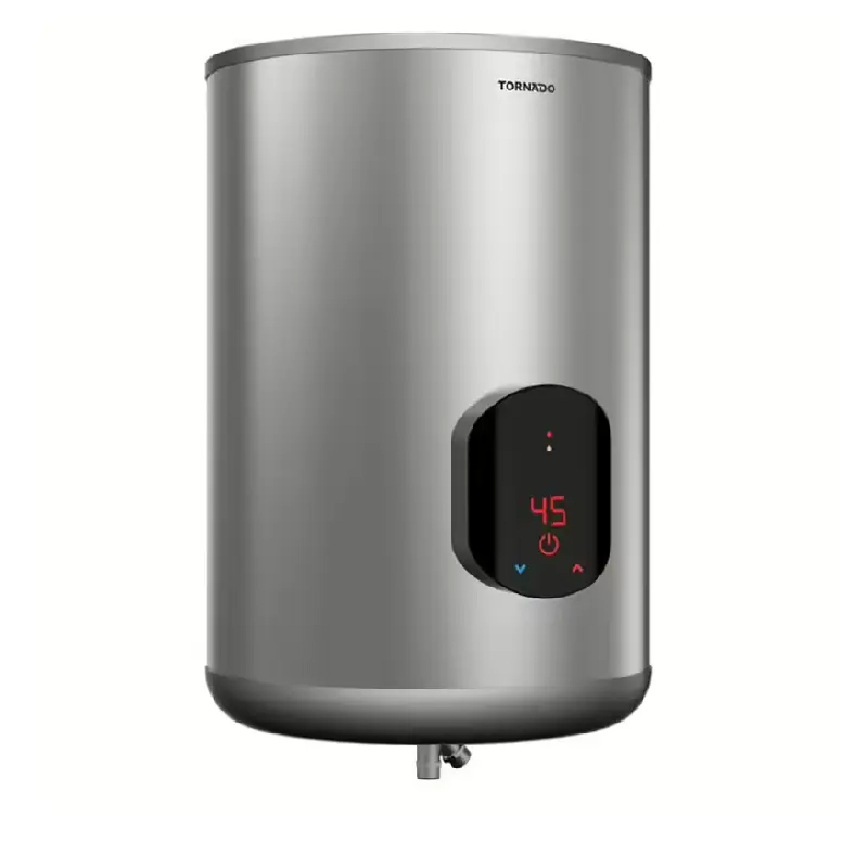 Tornado Electric Water Heater Digital 55 Liters Silver EWH-S55CSE-S