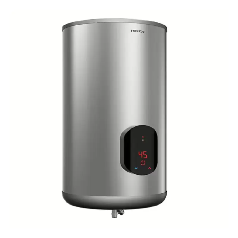 Tornado Electric Water Heater Digital 65 Liters Silver EWH-S65CSE-S