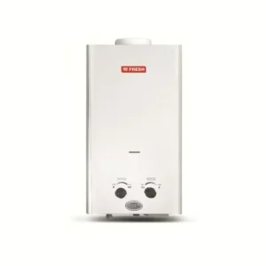 Fresh Gas Water Heater With  Chimney 10 Liters Stainless Steel