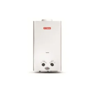 Fresh Gas Water Heater With Chimney 10 Liters Stainless Steel