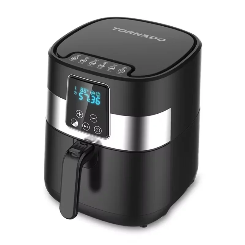 Tornado Air Fryer 3 Liters 1300 Watt LED Display Black THF-133D