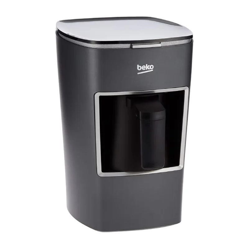 Beko Coffee Machine 670 Watt 3 Cups Turkish Silver BKK2300B