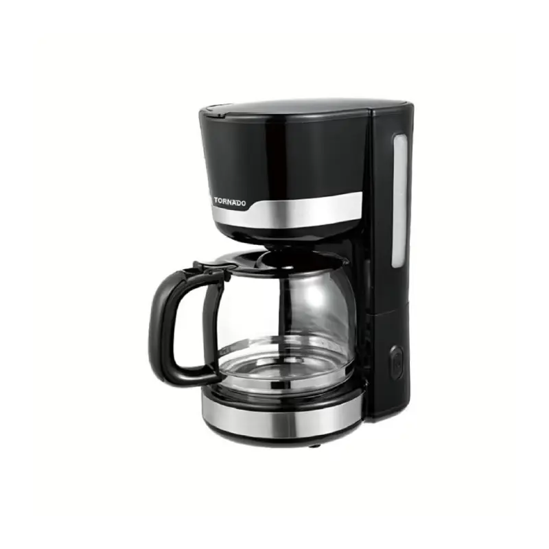 Tornado Coffee Maker Black 1000 Watt 1.5 Liter TCMA-1015-B