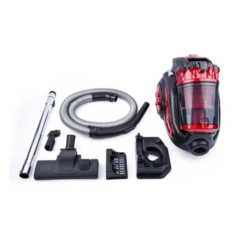 Unionaire Vacuum Cleaner 2200 Watt Bagless Red × Black UVC-2200C-R