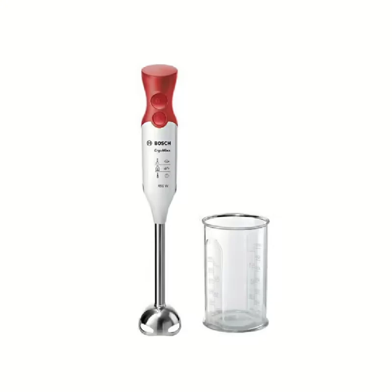 Bosch ErgoMixx Hand Blender White Red 450 Watt MSM64110