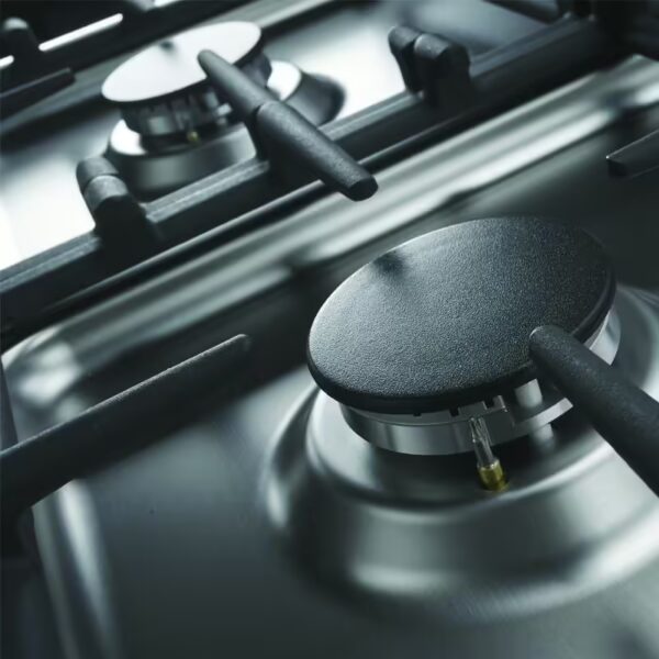 La Germania Classica Gas Cooker 4 Burners Stainless Steel 6C80GLA1X4AWW - Image 6