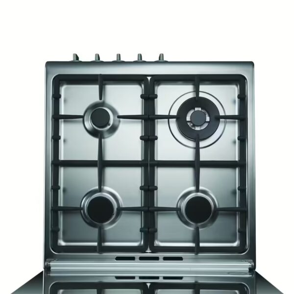 La Germania Classica Gas Cooker 4 Burners Stainless Steel 6C80GLA1X4AWW - Image 7