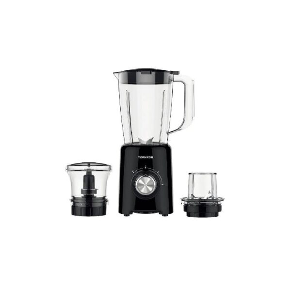 Tornado Electric Blender 500 Watt 1.5 Liter Mill Chopper Black BL-500T