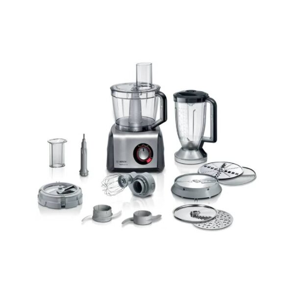 Bosch Kitchen Machine MultiTalent 8 1250 Watt 3.9 Liter Black × Silver MC812M865