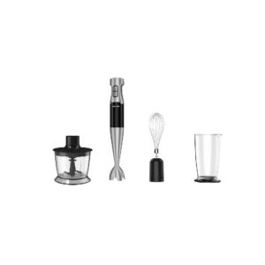 Tornado Hand Blender 1000 Watt Chopper Whisk Black HB-1000T