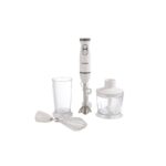 Tornado Hand Blender 500 Watt Chopper Whisk White HB-500T