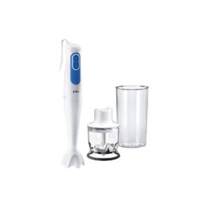 Braun Hand Blender MultiQuick3 700 Watt White x Blue MQ 3020 Pasta