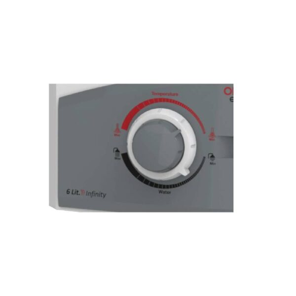 Olympic Electric Digital Gas Water Heater 6 L White OEGWDG06FLWH