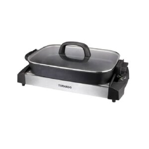 Tornado Electric Grill 1500 Watt Black x Stainless TCS-1500