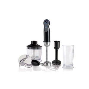Tornado Hand Blender 800 Watt Chopper Whisk Black HB-800F