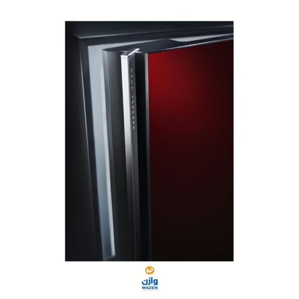 ⁦ثلاجة شارب نوفروست 480 لتر موتور انفرتر ديجيتال أحمر SJGV63GRD⁩ - الصورة ⁦3⁩