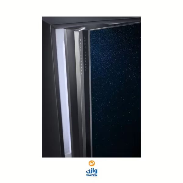 ⁦ثلاجة شارب نوفروست موتور انفرتر 538 لتر ديجيتال أسود SJGV69GBK⁩ - الصورة ⁦3⁩