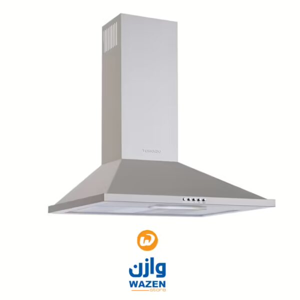 Tornado Built-in Hood 90 cm with chimney HO90PS-1 - Image 2
