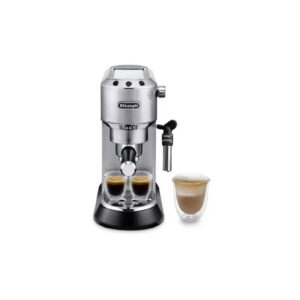 ماكينة قهوة ديلونجي 1300 وات اسبريسو فضي EC685.M