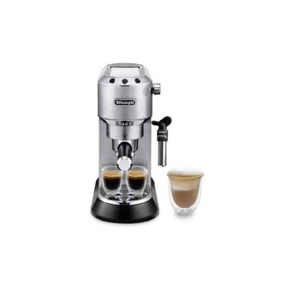 ماكينة قهوة ديلونجي 1300 وات اسبريسو فضي EC685.M