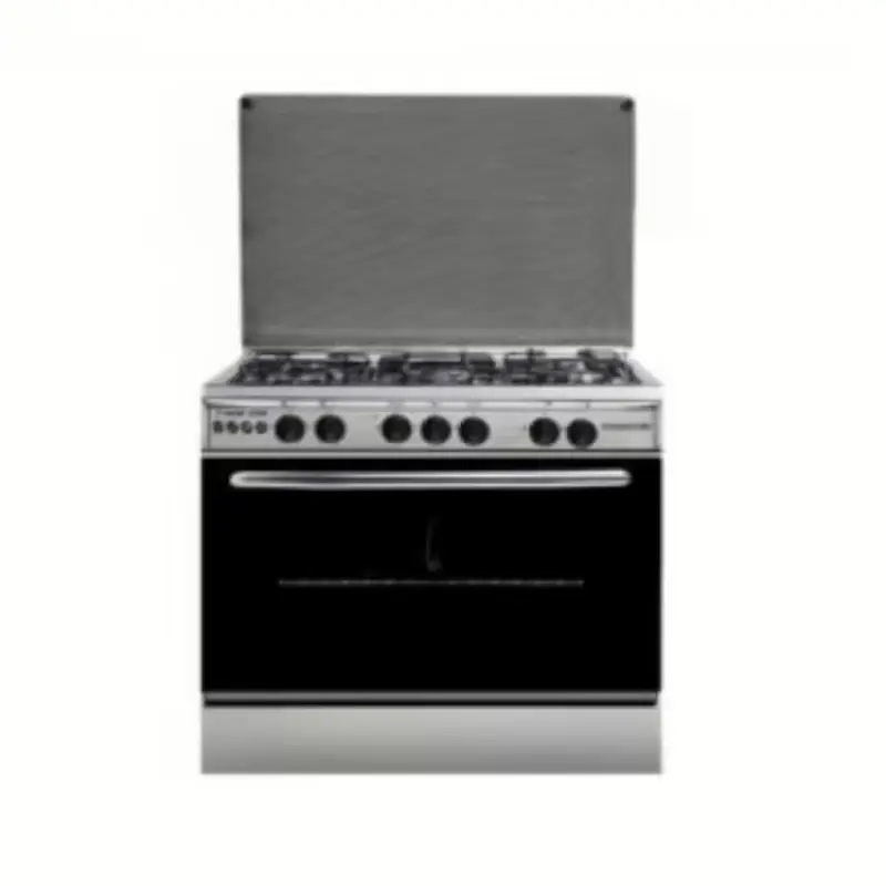 Techno Gas Fire Cooker 5 Burners Stainless Steel TF15B