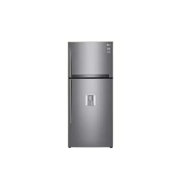 LG Digital Refrigerator 509 Liters With Water Dispenser & Purification Filter Silver GNF722HLHL
