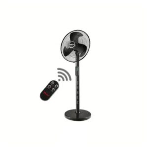 Prifix Stand Fan Shark With Remote Control 18 Inch Black SFS-181