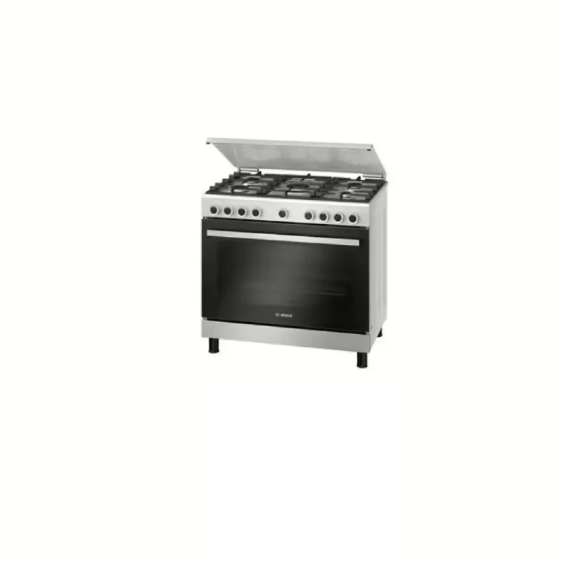 Bosch Gas Cooker 5 Burners Full Safety Black HGVDF0V50S