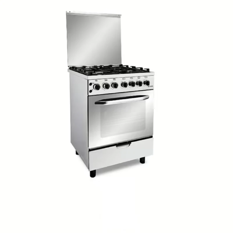 Fresh Rainbow Gas Cooker 4 Burners Silver 4092