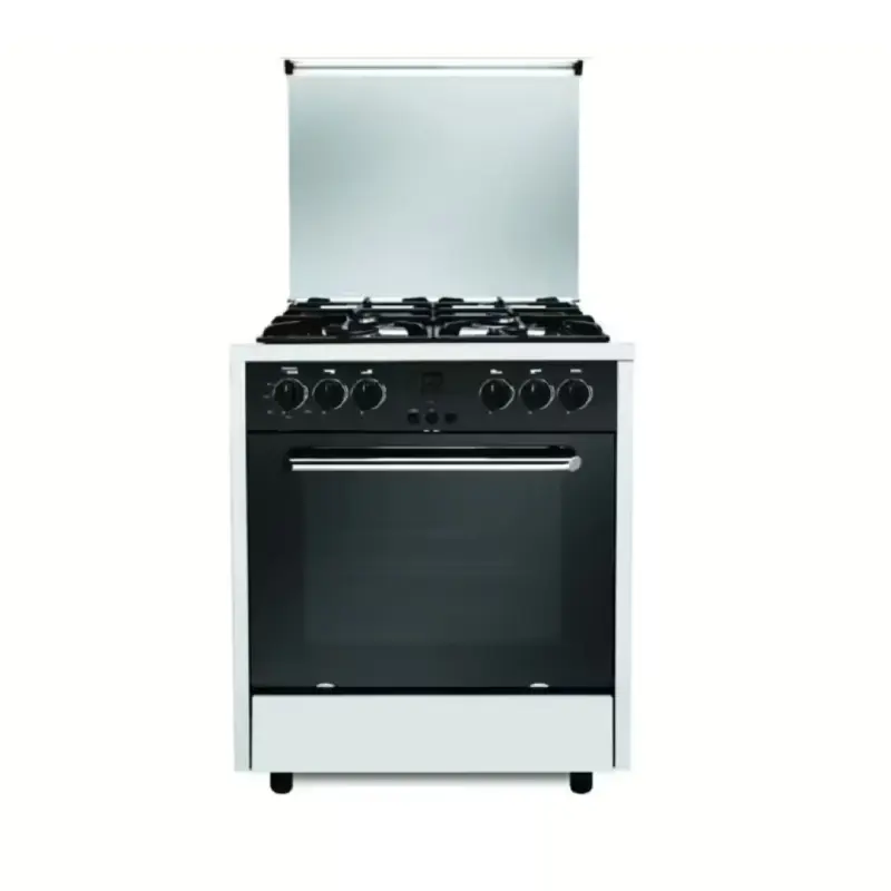 Fresh Professional Gas Cooker 4 Burners Black 1537