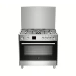 La Germania Gas Cooker 5 Burners Black x Stainless Steel TUS95C81CX