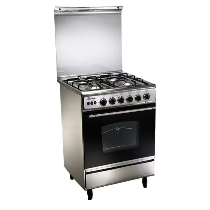 Unionaire Gas Cooker 4 Burners Stainless Steel CF6060SS-AP-447